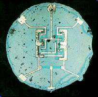 第一個商用積體電路圖片